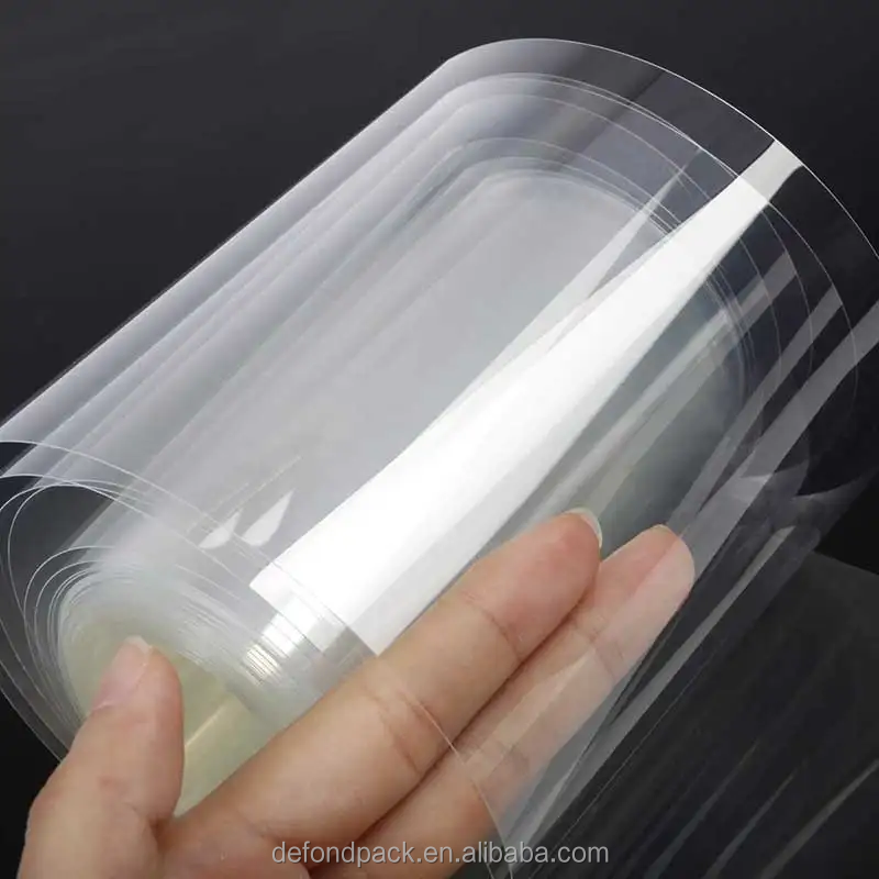 Custom size PET Sheet Roll Clear PET Flim Plastic Sheets heat resistant Polyethylene Terephthalate Film