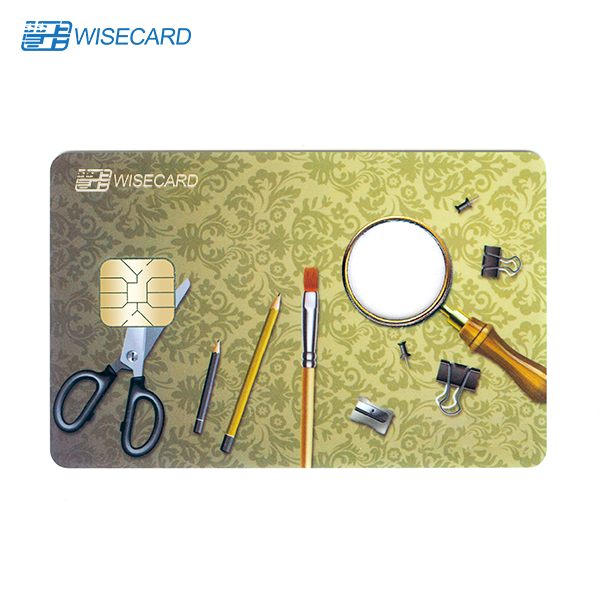 CMYK Printing Magnetic Stripe Plastic Smart Card