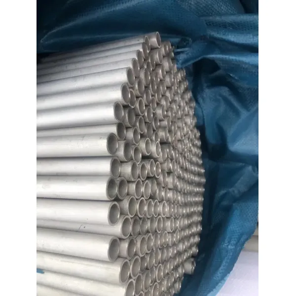 Stainless Steel 347 Pipe close-up showing surface finish and material texture