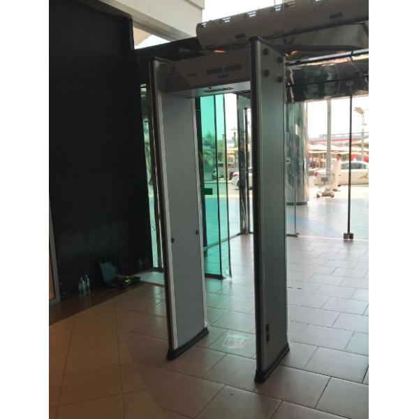 Door Frame Multi Zone Metal Detector Archway / Body Walk Through Security Gate