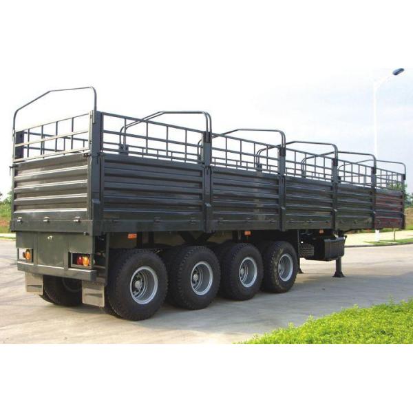 sinotruk 4 axle container loading trailer storehouse semi trailer