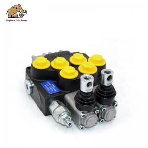Quality DCV 40 Hydraulic Directional Valve Control 2 Spool Manual Pneumatic for sale