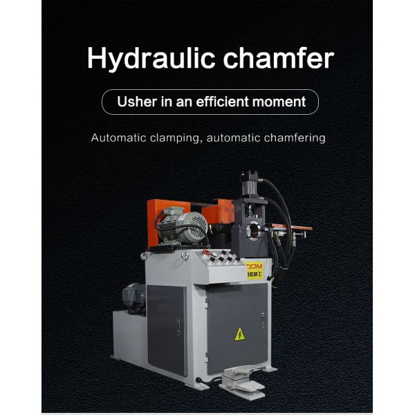 Steel Pipe Beveling Machine Solid Bar Chamfering Machine Steel Pipe Chamfering Machine