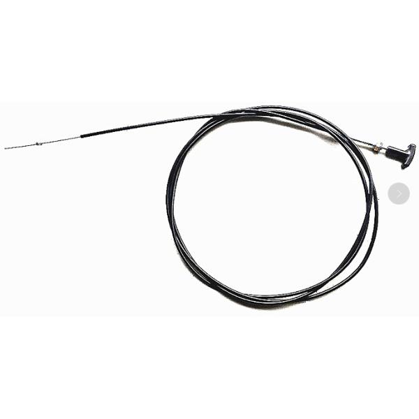 High Temperature Resistance Control Cable Assembly 3700mm Long With Black T Handle
