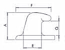 Molastar Customized Casting Cast Iron Bollard For Ship With Clsaa Certificate
