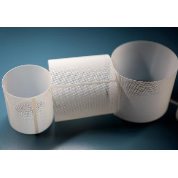 500um Micron Monofilament Polyester Yarn Liquid Filter Cylindrical Mesh For Healthcare