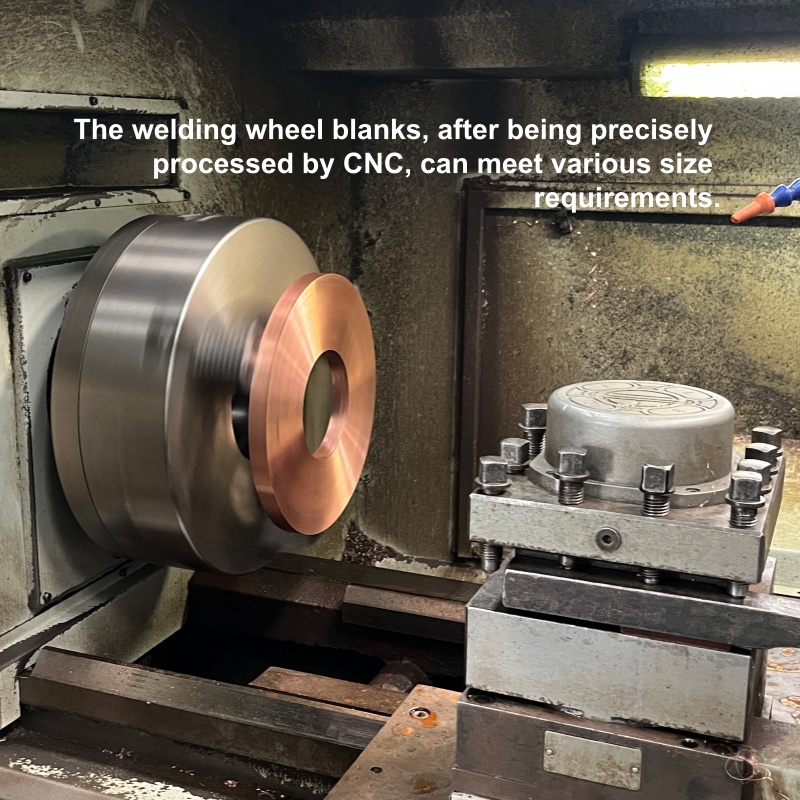 Customized CuCrZr Seam Welding Wheel Workblank