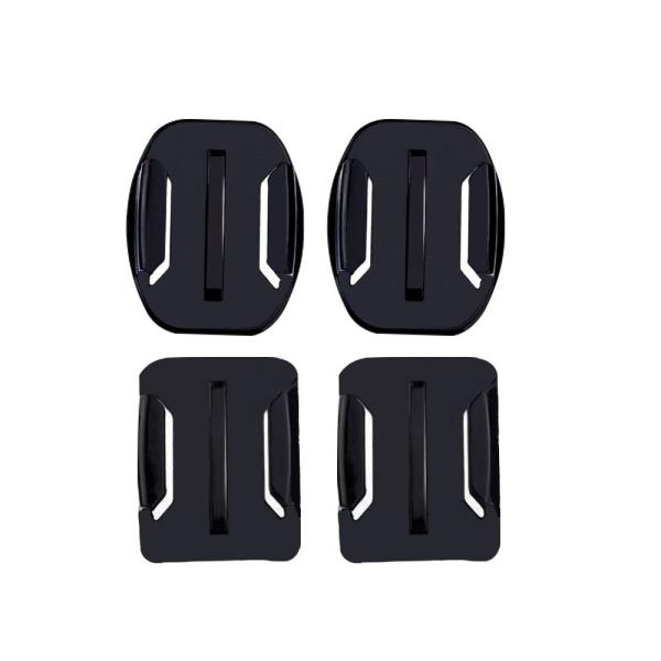 Double Side Sticker Mount With Flat And Caved Surface Base For GoPro Hero 5 4 2 3 SJCAM SJ4000 Xiaoyi Yi 4K Accessories