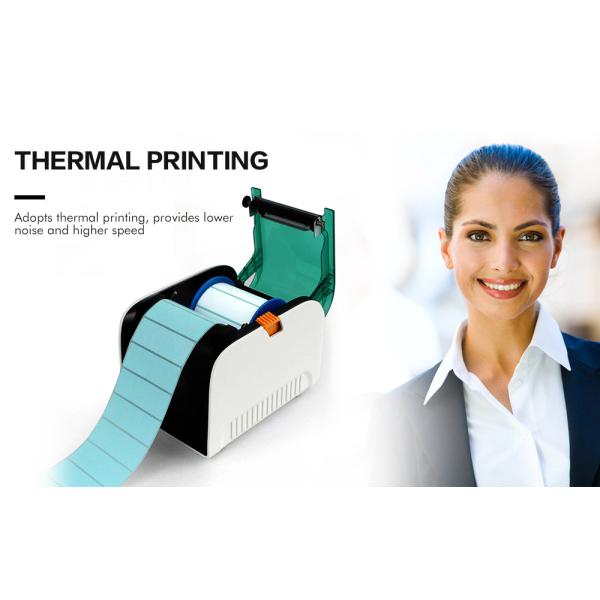 203DPI Thermal Transfer Label Printer , Barcode Sticker Printer 90mm/s Speed