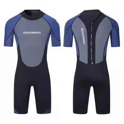 3mm Neoprene Diving Shorty Wetsuit Comfortable For Men Surfing Swimming