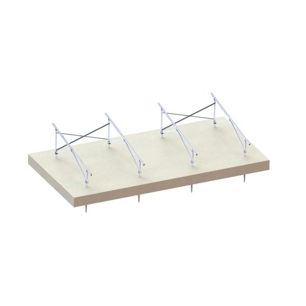 A2-70 Aluminium Solar Mounting Structure 88m/S Ground System