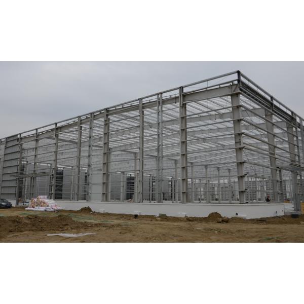 Pre Designed Clear Span Steel Structure Frame Metal Construction Buildings Industrial