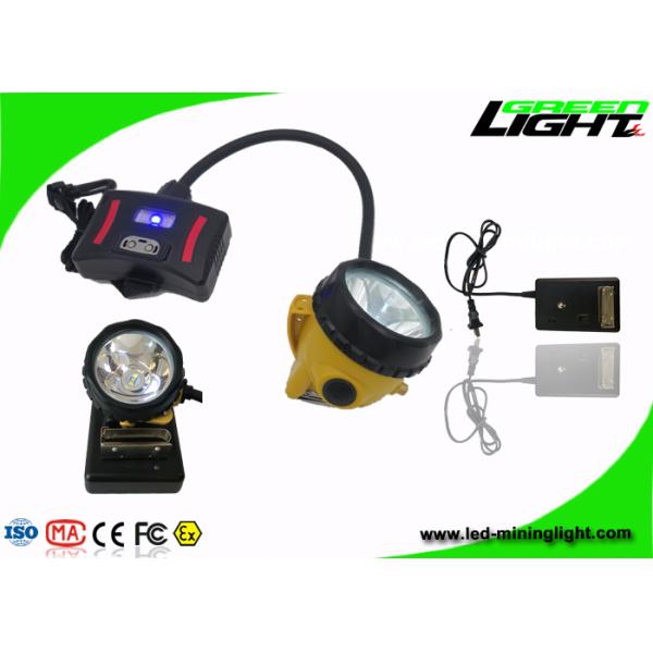 IP68 Waterproof LED Mining Light Underground 15000 Lux High Beam Flame Resisitant