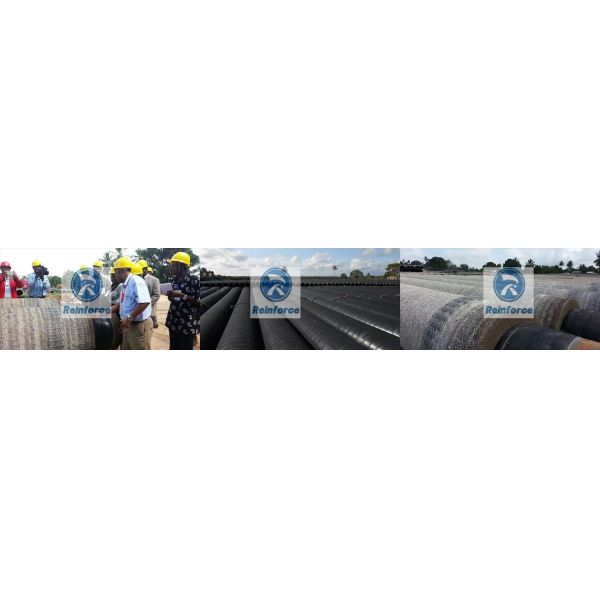 Corrugated Welded Mesh For Pipeline Weighting