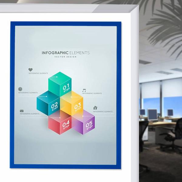 A3 A4 A5 A6 Magnetic Document Holder For Fridge Multi Colors