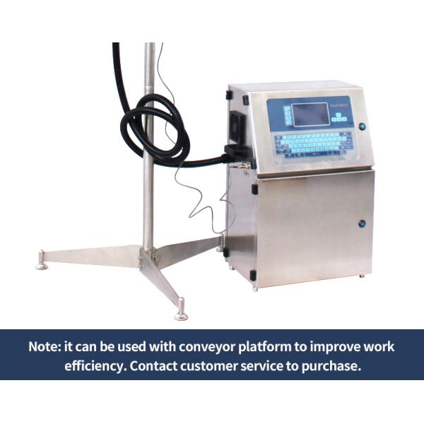 Industrial Assembly Line CIJ Inkjet Printer with Quick Drying Ink and Screen Editing