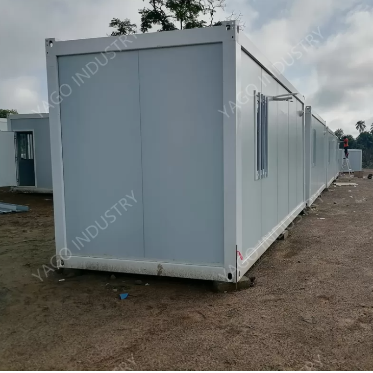 Prefabricated Staff Container Modular Accommodation Building Office Weatherproof