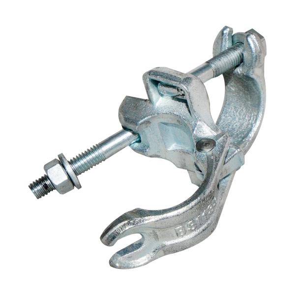 EN74-1 Standard Galvanized Scaffolding Coupler High Strength Silver Construction Clamp