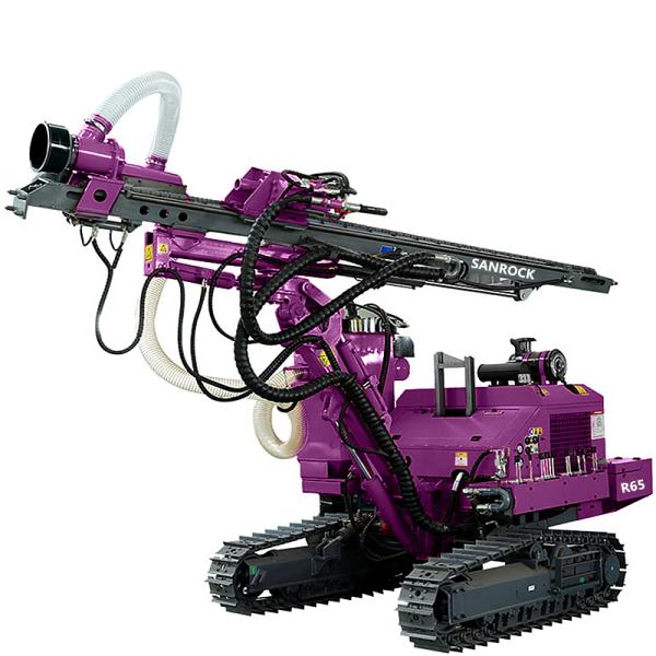 Hydraulic DTH Hammer Drilling Rig Lifting Force 25KN Mining Drilling Machine Crawler Drilling Rig