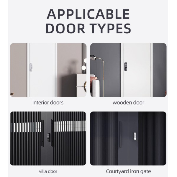 Waterproof and Sun-proof Granular Push-button Digital Mechanical Botones Combination Door Lock