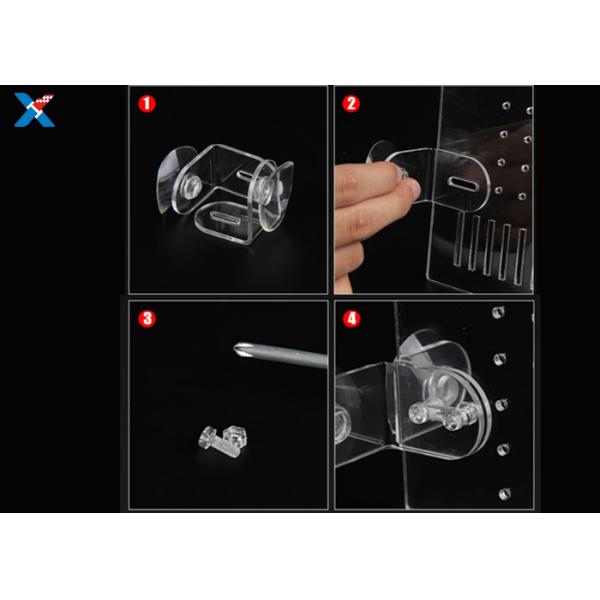 Customized Acrylic Aquarium Fish Tank Isolation Divider Filter Partition Board