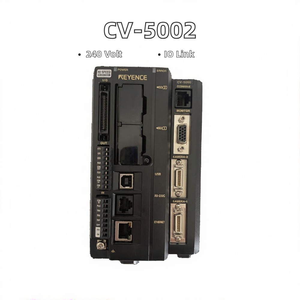 KEYENCE CV-5002 Industrial Automation PLC PAC Dedicated Controllers Programming Support