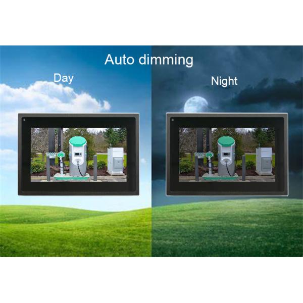 industrial 7inches display 1000 nits sunlight readable lcd anti vandal touch screen with light sensor
