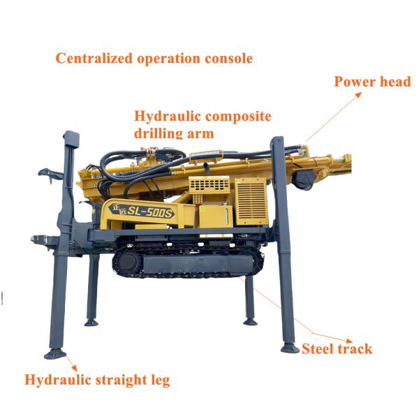 Energy Saving 10.6T Water Well Drilling Machine Stable And Powerful