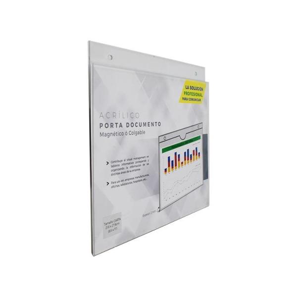UCI Magnetic Document Holder Transparent Acrylic File Folder MAFH02