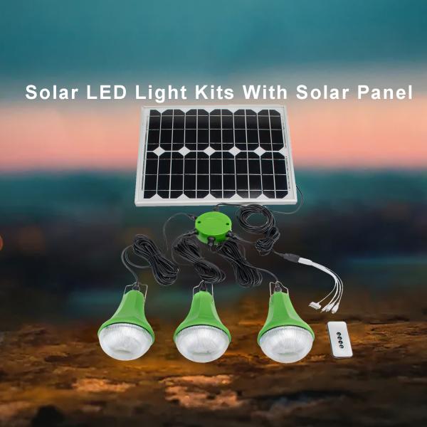 Plastic Solar Powered Light With Switch 3PCS For 10h Working Time Outdoor