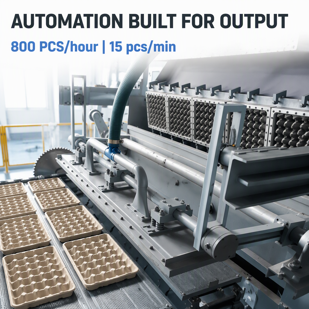 Paper Pulp Plate Forming Machine
