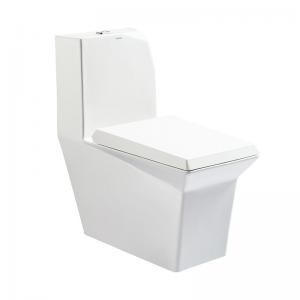 Quality One Piece Siphon Flush Toilet Soft Closed Toilet Seat 3.7L for sale