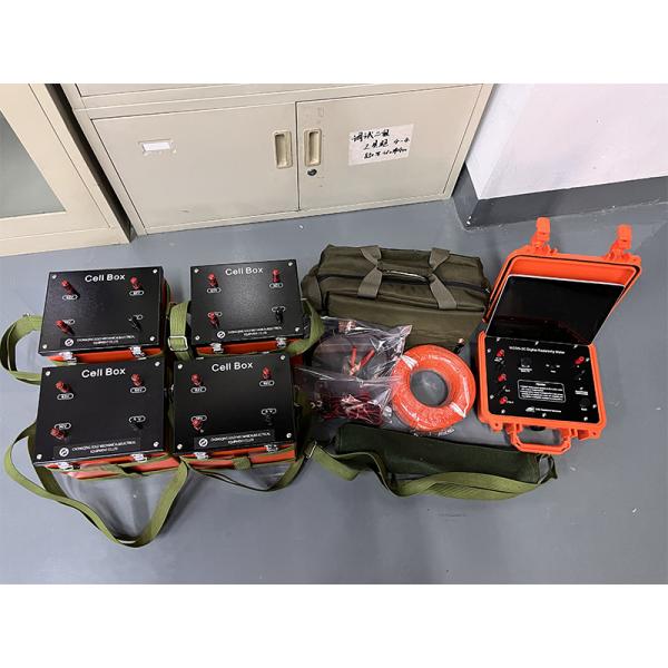 Geophysical DC Digital IP & Resistivity Meter Surface Electrical Resistivity Testing Device for Gold Underwater Detection