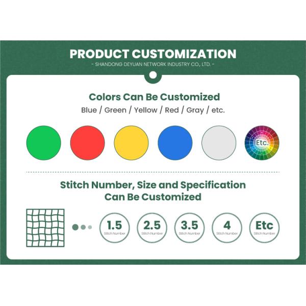 Plastic construction scaffolding protective safety net covering soil net