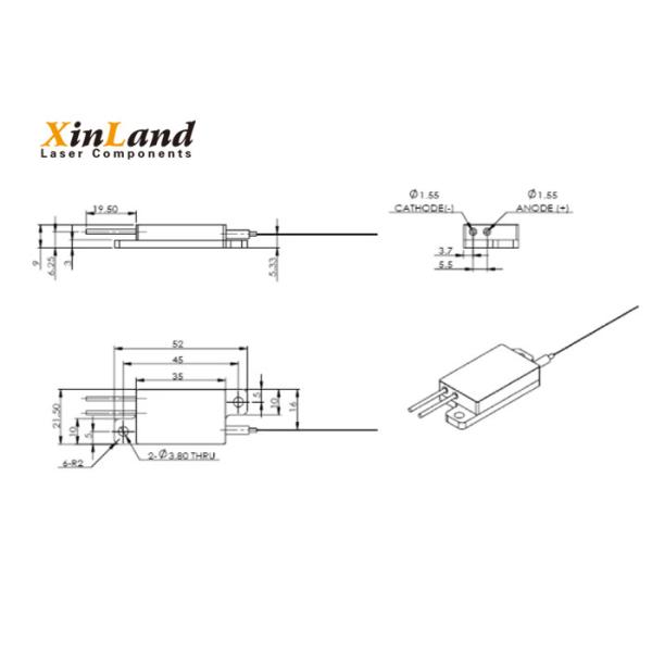 20w 808nm Fiber Coupled Laser Diode