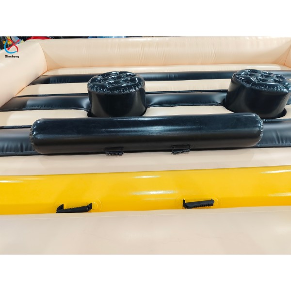 Two Player Gladiator Interactive Game Inflatable Carnivals Games Inflatable Jousting Arena Sticks Toys