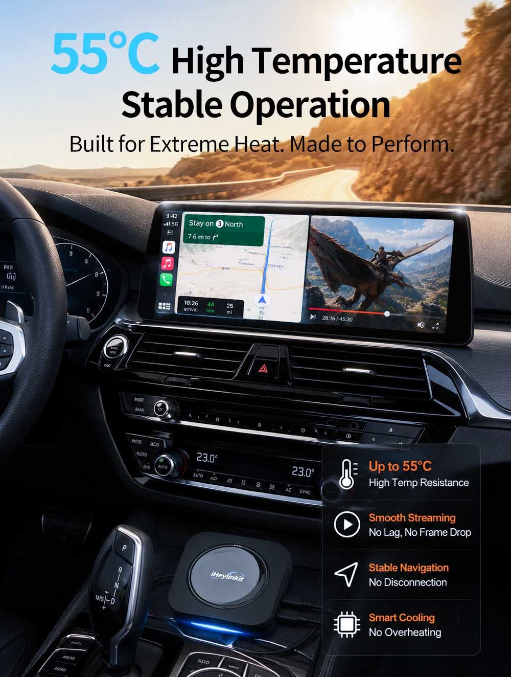 80mm Mini Universal CarPlay Box Android 13 customized
