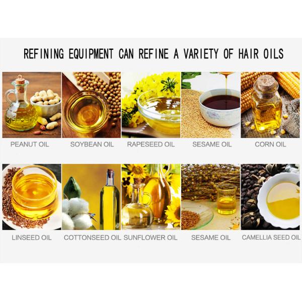 Refined Bleached Deodorized Palm Oil/Crude Oil Refining Process Machine High Output Advantage for Large-Scale Production