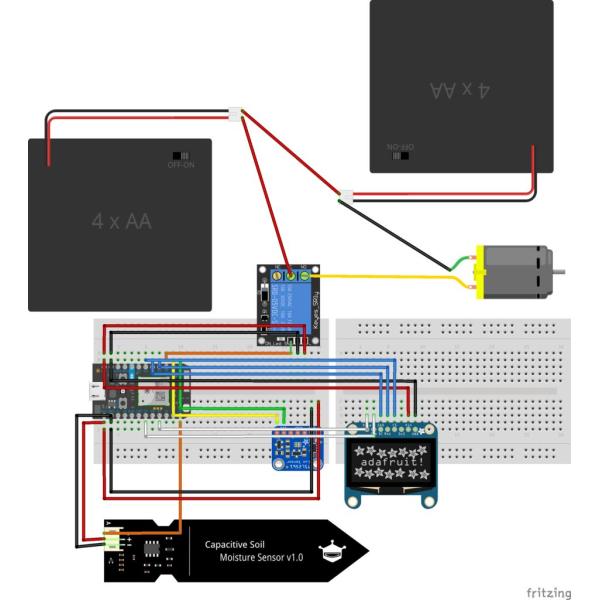 DC 3.3-5.5V Capacitive Soil Moisture Sensor Corrosion Resistant with Gravity 3-Pin Interface