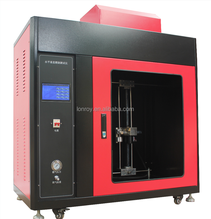 Horizontal Vertical Combustion Tester Testing Machine Flammability Tester