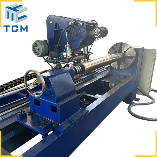 Exterior Surface Automatic Pipe Polishing Machine 380V 400V 415V