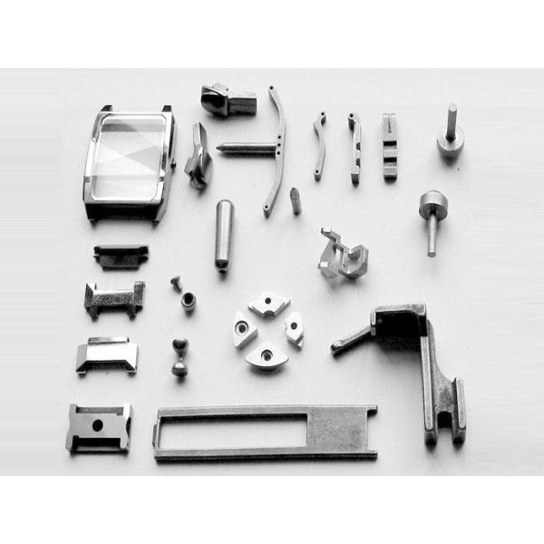 Micro MIM Electronics Injection Molding Tumbled Coating PVD Finish