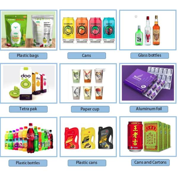 High Performance Bottle Case Packer Machines Case Forming 50 / 60Hz Frequency