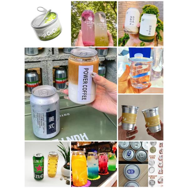 Customized Plastic Case Model Canning Non-Rotating Can Sealing Machine Fully Automatic