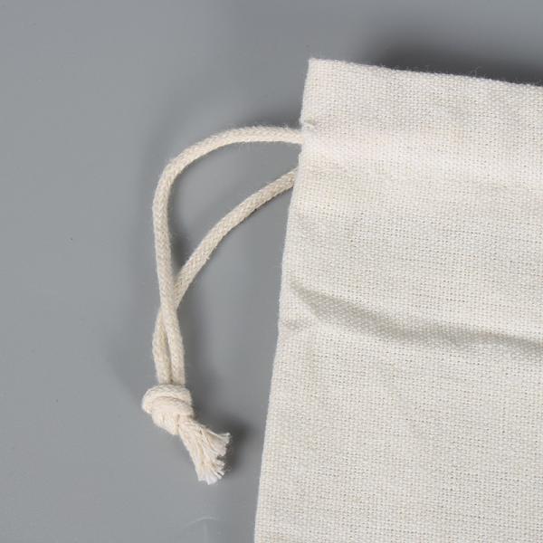 Double String Cartoon Pattern Canvas Drawstring Bag for Personalized Eco-friendly Gifts