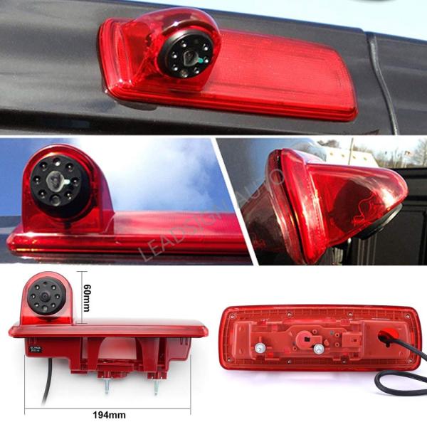 LDR Control Third Brake Light Camera , Fiat Talento Brake Light Reversing Camera