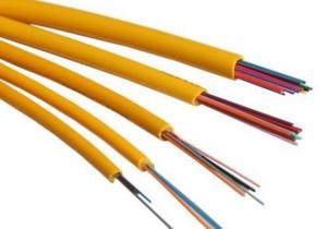 Quality 12/24/36/48/72/96/144 core fiber optic cable, singlemode/multimode/OM2/OM3/OM4 0.9mm Tight Buffer Distribution Cable for sale