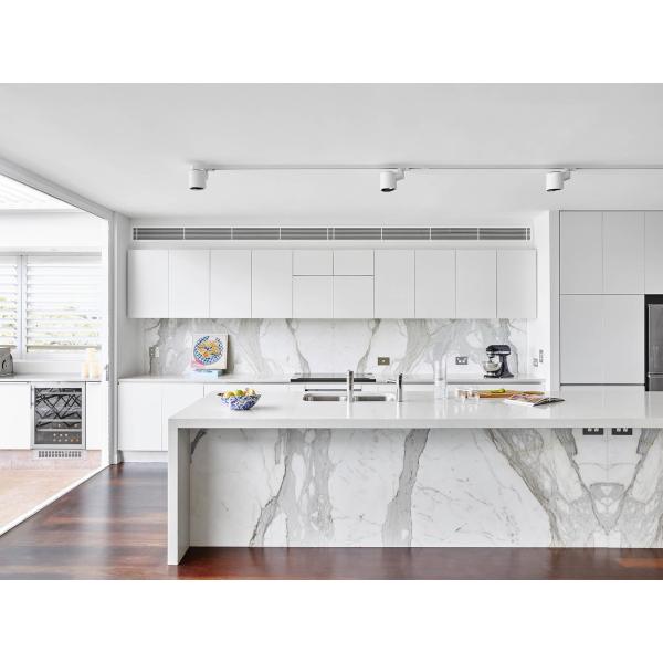 Shaker Style Solid Wood Kitchen Cabinets H900mm 18mm Chip board