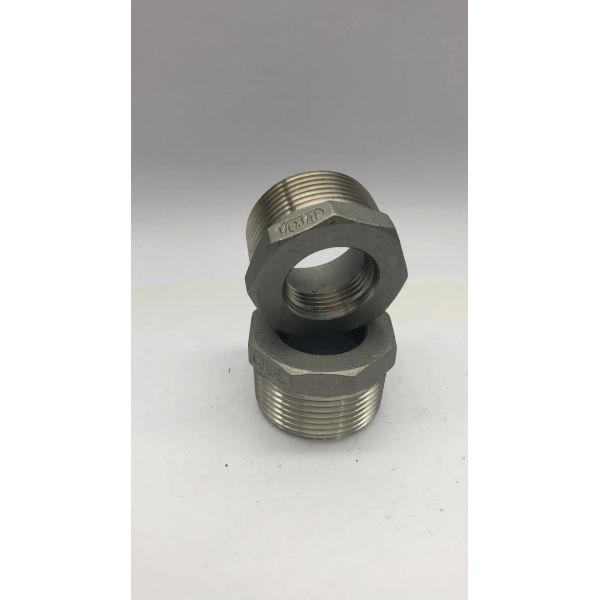Bushing Threaded Fitting Forged Pipe FittingNPS 48" x 36" ASTM A234 WPB ASTM A403 WP304/304L, WP316/316L