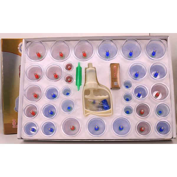 Instrument classification Class I 32pcs Cupping Massage Kit with Diamond Pattern